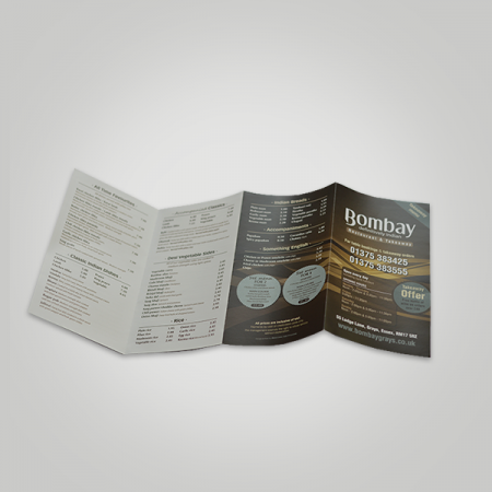 4 Panel Fold Brochure