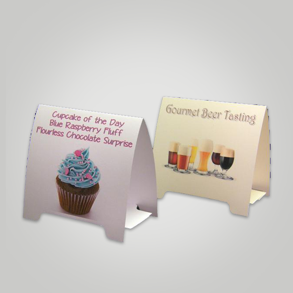 A Frame Standard Table Tents