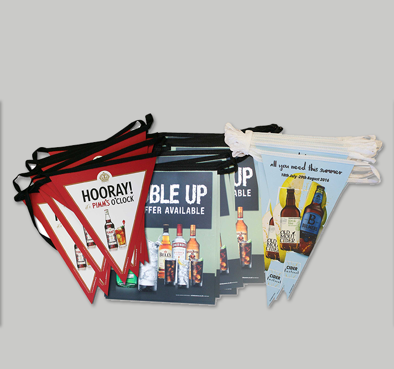 Cutout Buntings Cutout Buntings