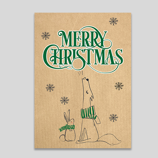 Christmas greeting cards