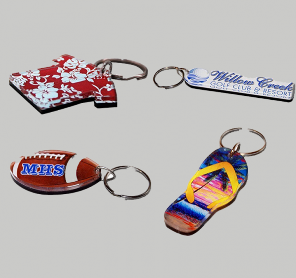 Custom Shape Keychains