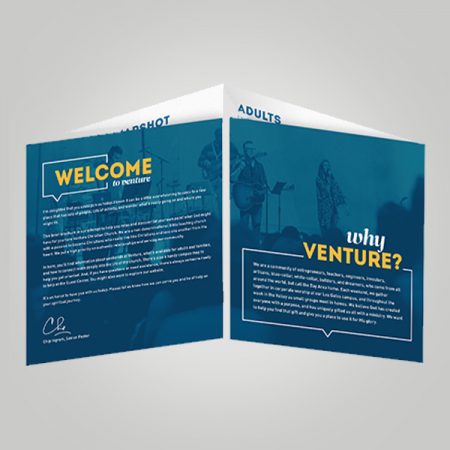 Double Gate Fold Brochure