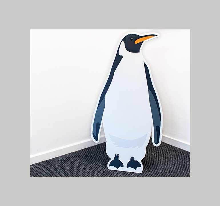 Life size items and characters