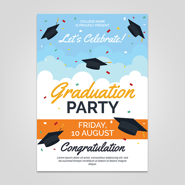 Graduation party Invitation