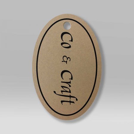 Oval Hang Tags