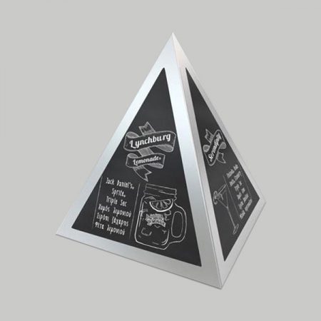 Pyramid Shape Table Tents