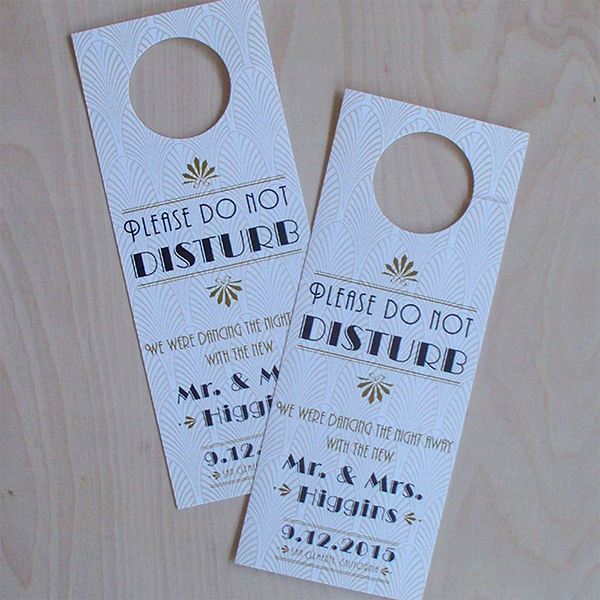 Rectangular Door Hangers