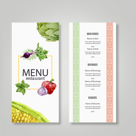 Take Away Menu