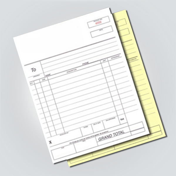 Invoice Pad