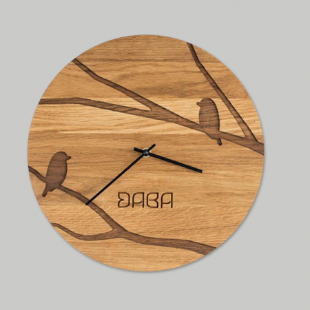 Wooden Wall Clock