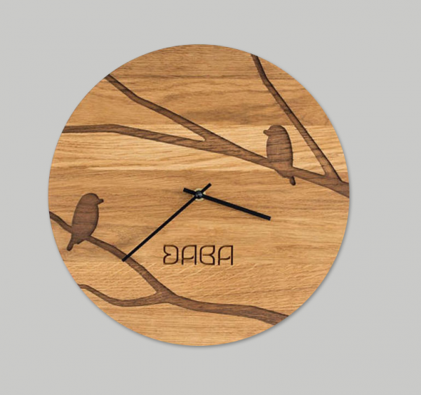 Wooden Wall Clock