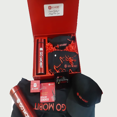 Corporate Red Theme Gift Box