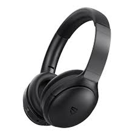 Oval Black Headphone