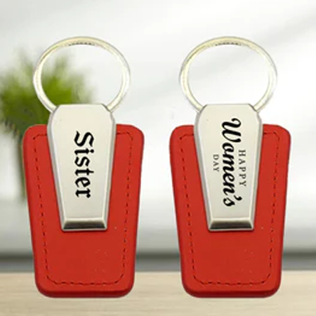 Velvet Red Keychain