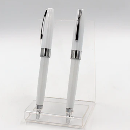 White Metal Pen