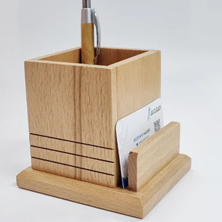 Wooden Pen Holder